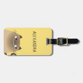 Siamese Cat Niedlich Gepäckanhänger