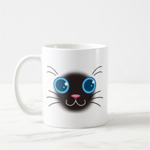 Siamese Cat Niedliche Tasse