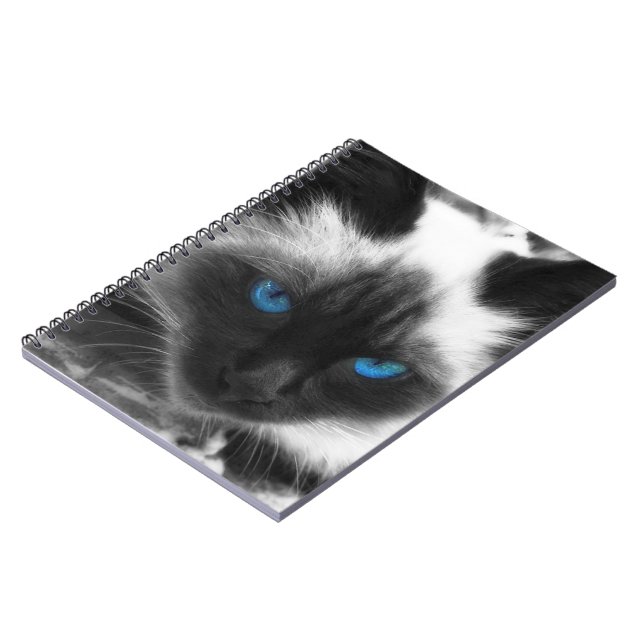 Siamese Cat Notizblock (Linke Seite)