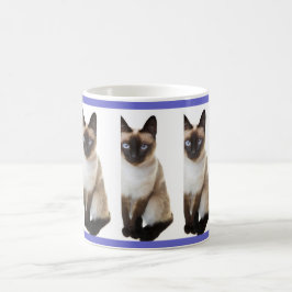 Siamese Cat Pet Cudly Destiny Zazzle Tasse