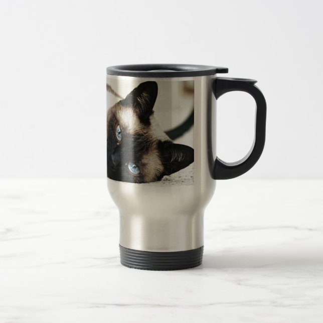 Siamese Cat Reisebecher (Rechts)