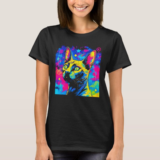 Siamese Cat   T-Shirt (Vorderseite)