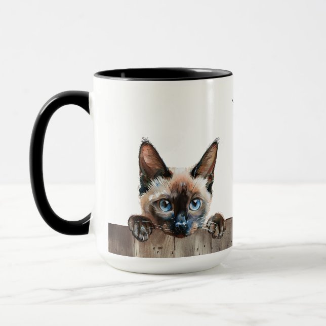 Siamese Cat Tasse (Links)