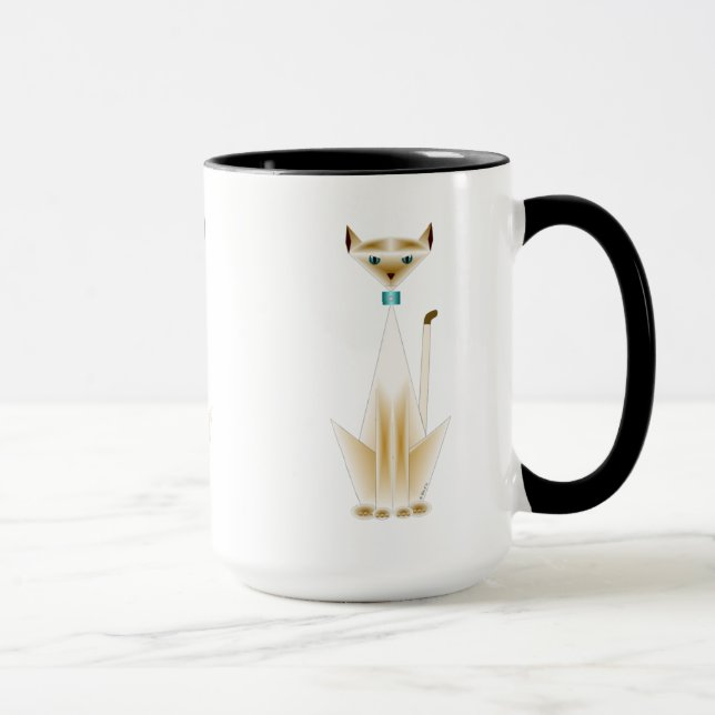 Siamese Cat Tasse (Rechts)