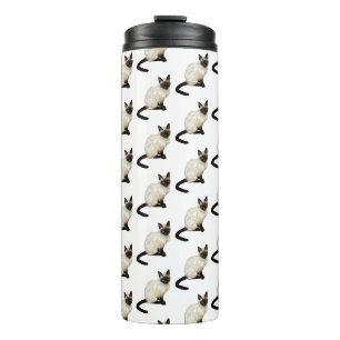 Siamese Cat Thermal Tumbler Thermosbecher