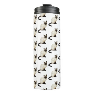 Siamese Cat Thermal Tumbler Thermosbecher