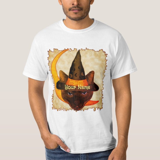 Siamese Cat Witze T - Shirt (Vorderseite)