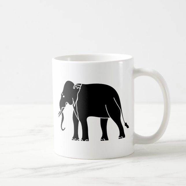 Siamese Elephant Kaffeetasse (Rechts)