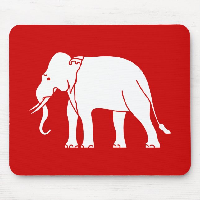 Siamese Elephant Mousepad (Vorne)