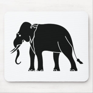 Siamese Elephant Mousepad