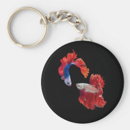 Siamese Fighting Fish Schlüsselanhänger