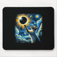 Siamese Katze 2024 Van Gogh Starry Night Siamese K