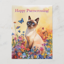 Siamese Postcross 2 - Postkarte