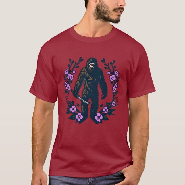 Siamese Sasquatch T-Shirt (Vorderseite)