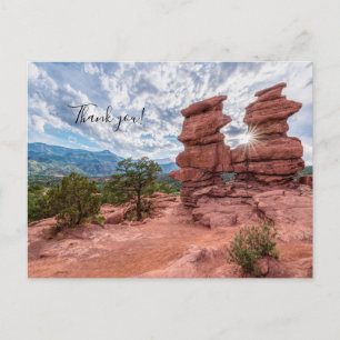 Siamese Twins Colorado Sunburst Danke, Postcard Postkarte