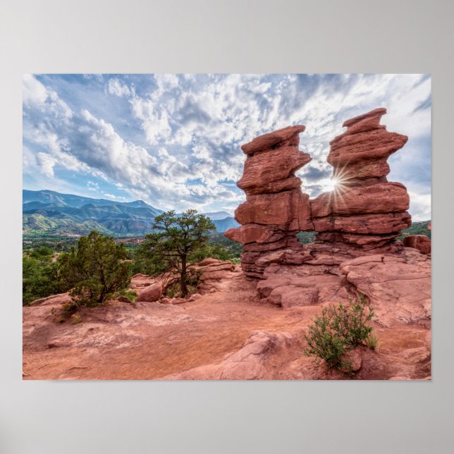 Siamese Twins Colorado Sunburst Poster (Vorne)