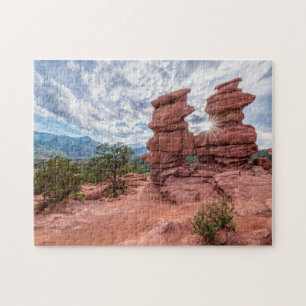 Siamese Twins Colorado Sunburst Puzzle