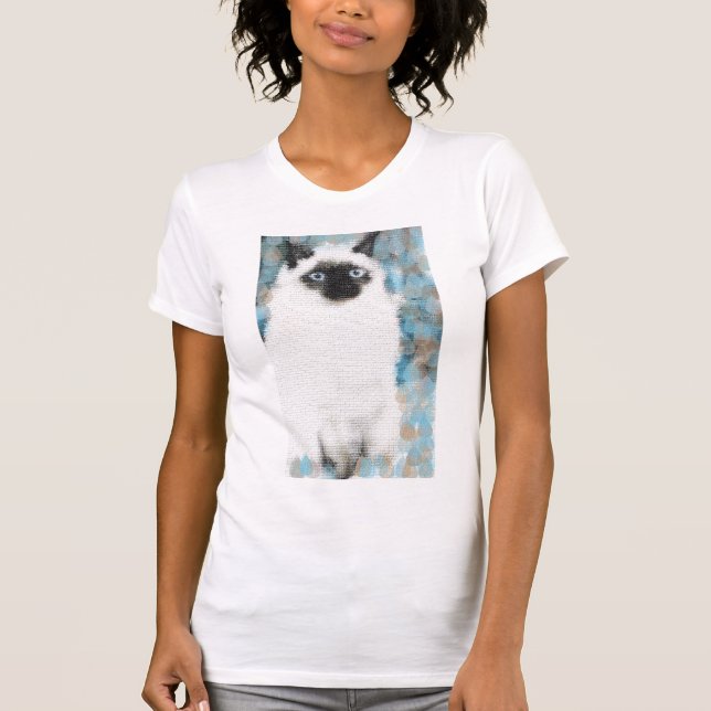 siamesisch T-Shirt (Vorderseite)