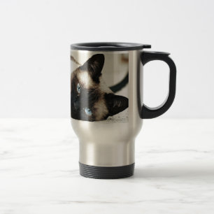 Siamesische Katze Reisebecher