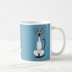Siamesische Katze Tasse