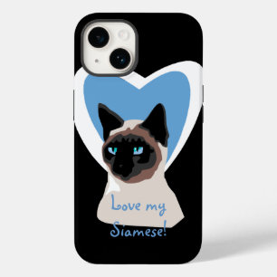 Siamesische Katzen-Liebe iPhone 5 Fall Case-Mate iPhone Hülle