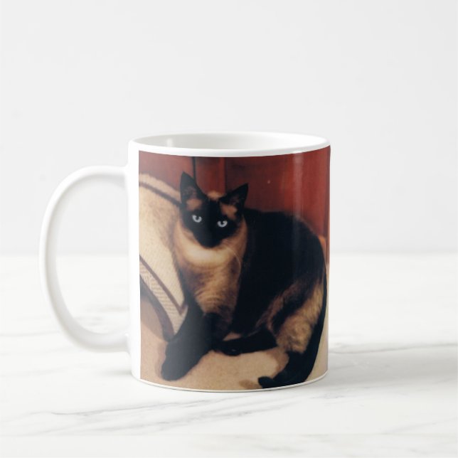 Siamesische Katzen-Tasse Kaffeetasse (Links)