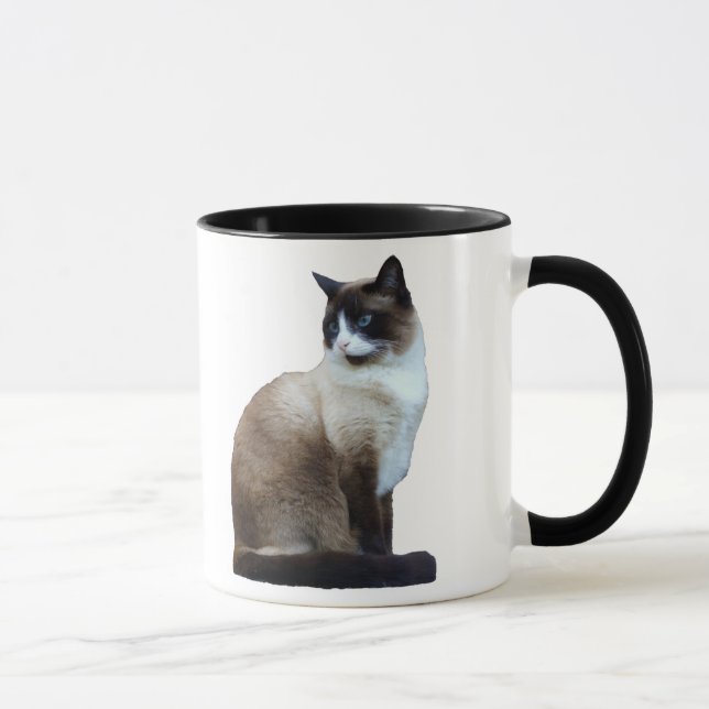 Siamesische Katzen-Tasse Tasse (Rechts)