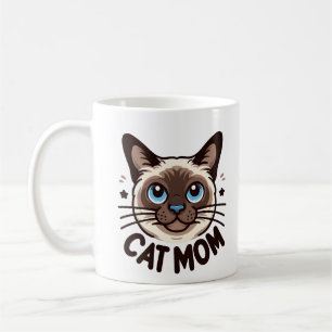 Siamesische Katzenmutter Muttertag Geschenk für Ka Kaffeetasse
