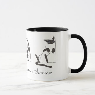 Siamesische Wecker-Tasse Tasse
