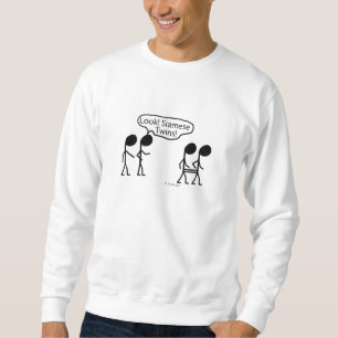 Siamesische Zwillinge Sweatshirt