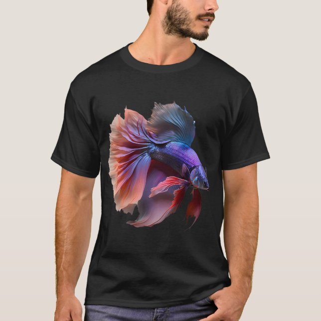 Siamesischer Kampffisch T-Shirt (Vorderseite)
