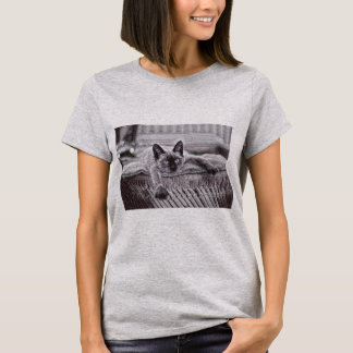 Siamesischer T - Shirt der Frauen-Cat_1
