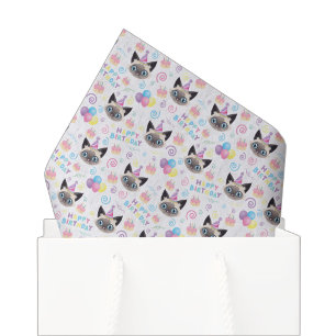 Siamesisches Katzen-Tissuepapier Seidenpapier