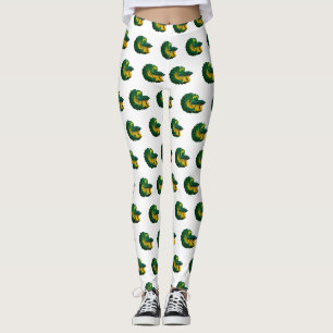 Siamische Bekämpfung des Cartoon Leggings