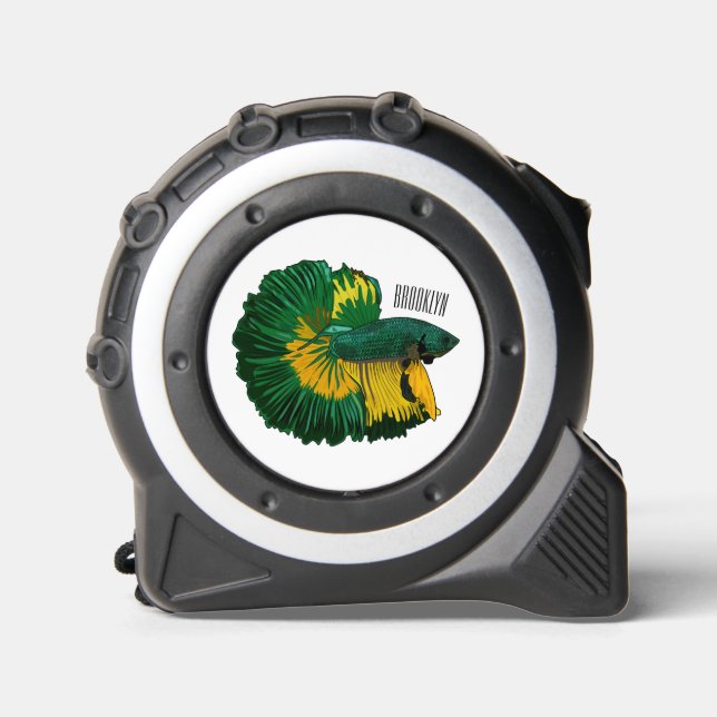 Siamische Bekämpfung des Cartoon Maßband (Vorderseite)