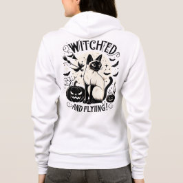 Siamische Katzenmagie: bezaubert und frei Hoodie