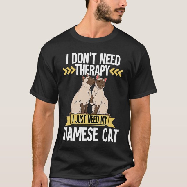 Siamkatze  3 T-Shirt (Vorderseite)