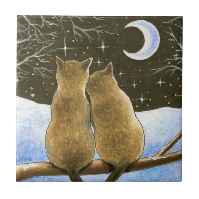 Siamkatze 584 fliese (Vorderseite)