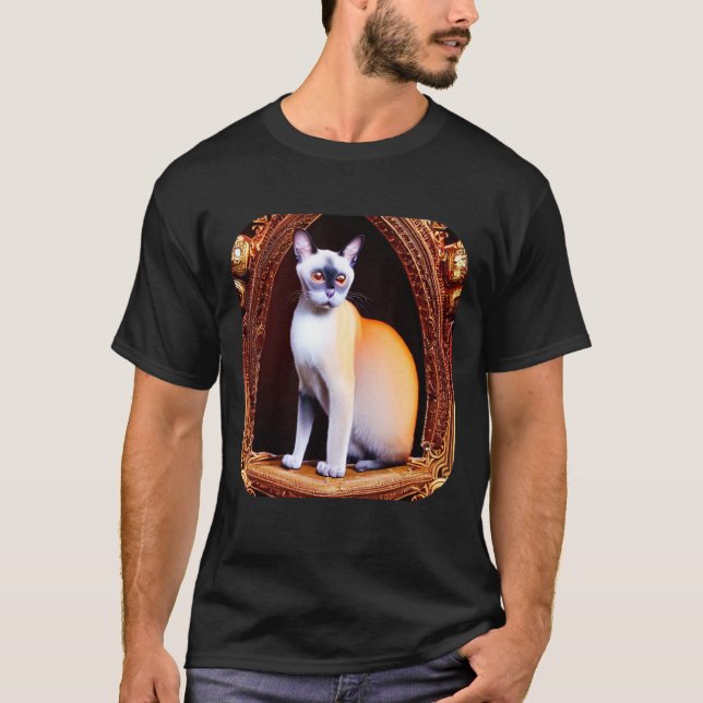 Siamkatze 7 T-Shirt (Vorderseite)