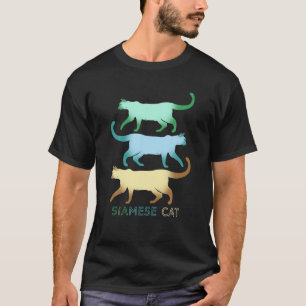 Siamkatze für die Familie der Siamkatzen T-Shirt