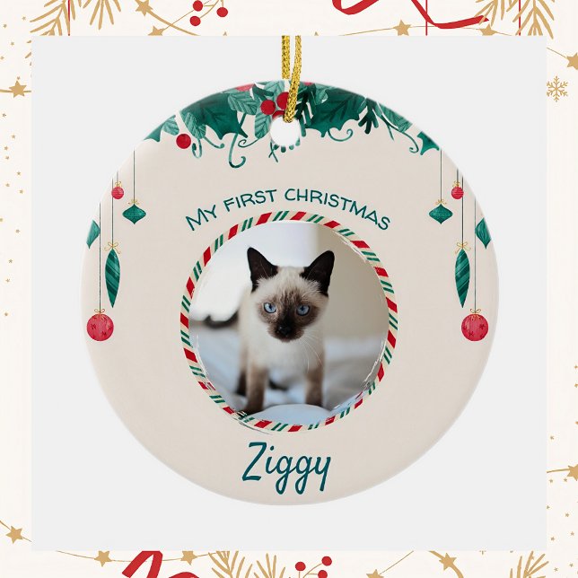 Siamkatze Keramik Ornament (Von Creator hochgeladen)