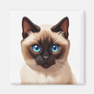 Siamkatze Magnet