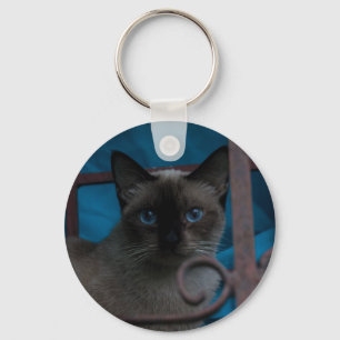 Siamkatze Schlüsselanhänger