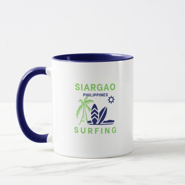 Siargao Philippines Surfkaffee Tasse (Links)