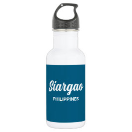 Siargao Philippines Water Bottle Edelstahlflasche