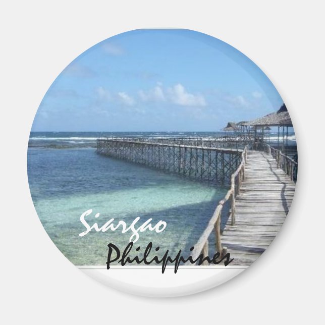 Siargao, Siargao, Philippinen Magnet (Vorne)
