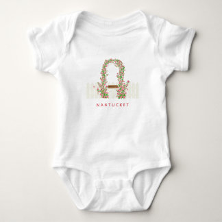 Siasconset-Rosenlaube Baby Strampler