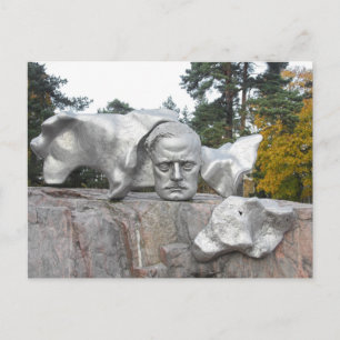 Sibelius-Denkmal, Helsinki, Finnland Postkarte