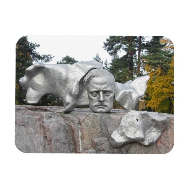 Sibelius monument, Helsinki, Finnland Magnet (Horizontal)
