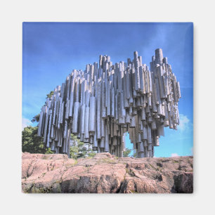 Sibelius Monument, Helsinki, Finnland Magnet